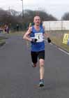 Ian Hudspith (Morpeth) on his way to winning the North Tyneside 10k Road Race.